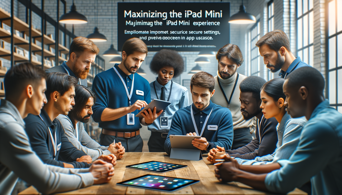 Small Group At-Home iPad Mini Setup: Personalized Tech Support for You and Your Team
